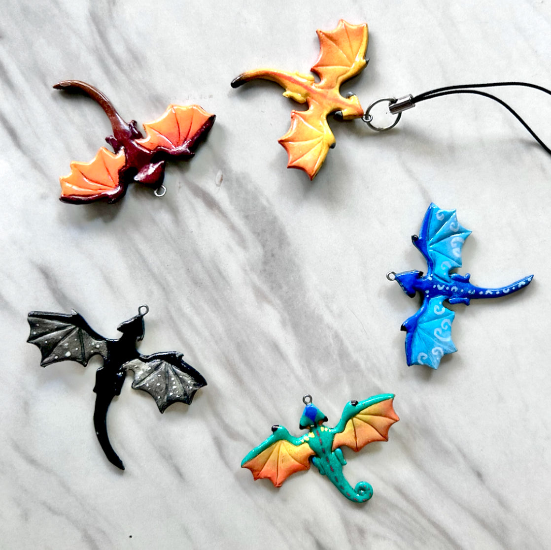 Dragonets of Destiny Phone Charms